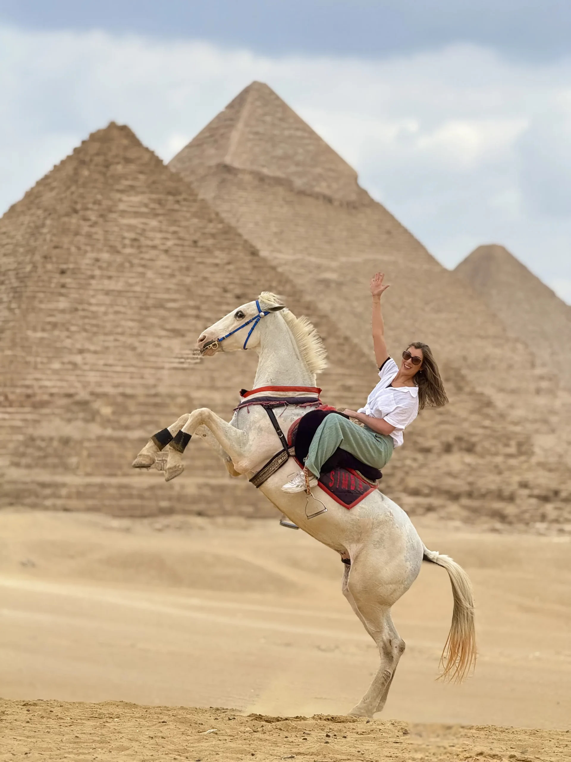 Giza Pyramids Photoshoot & tour with Jumping Horse, Camel, Sphinx