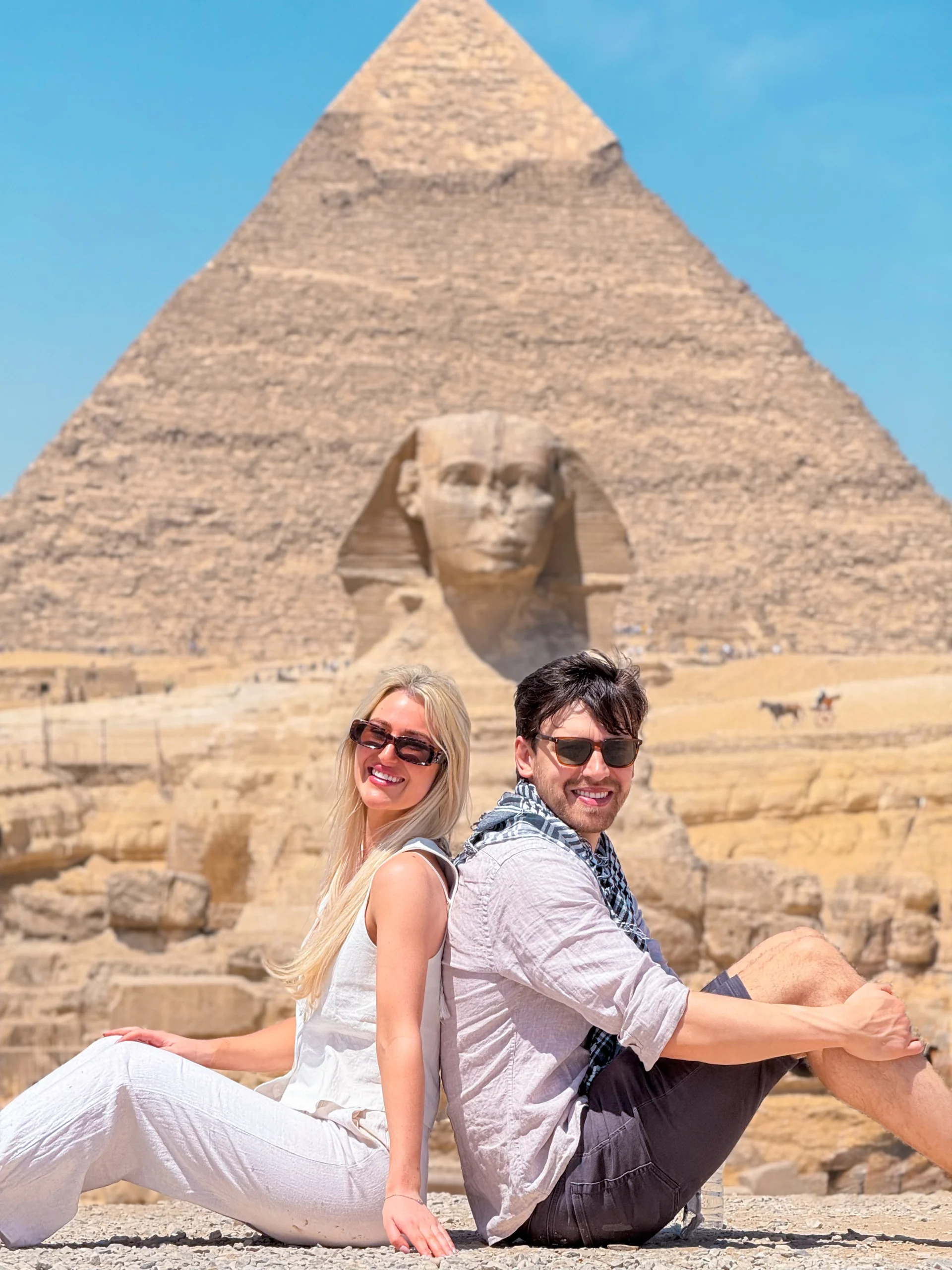 Giza Pyramids Photoshoot