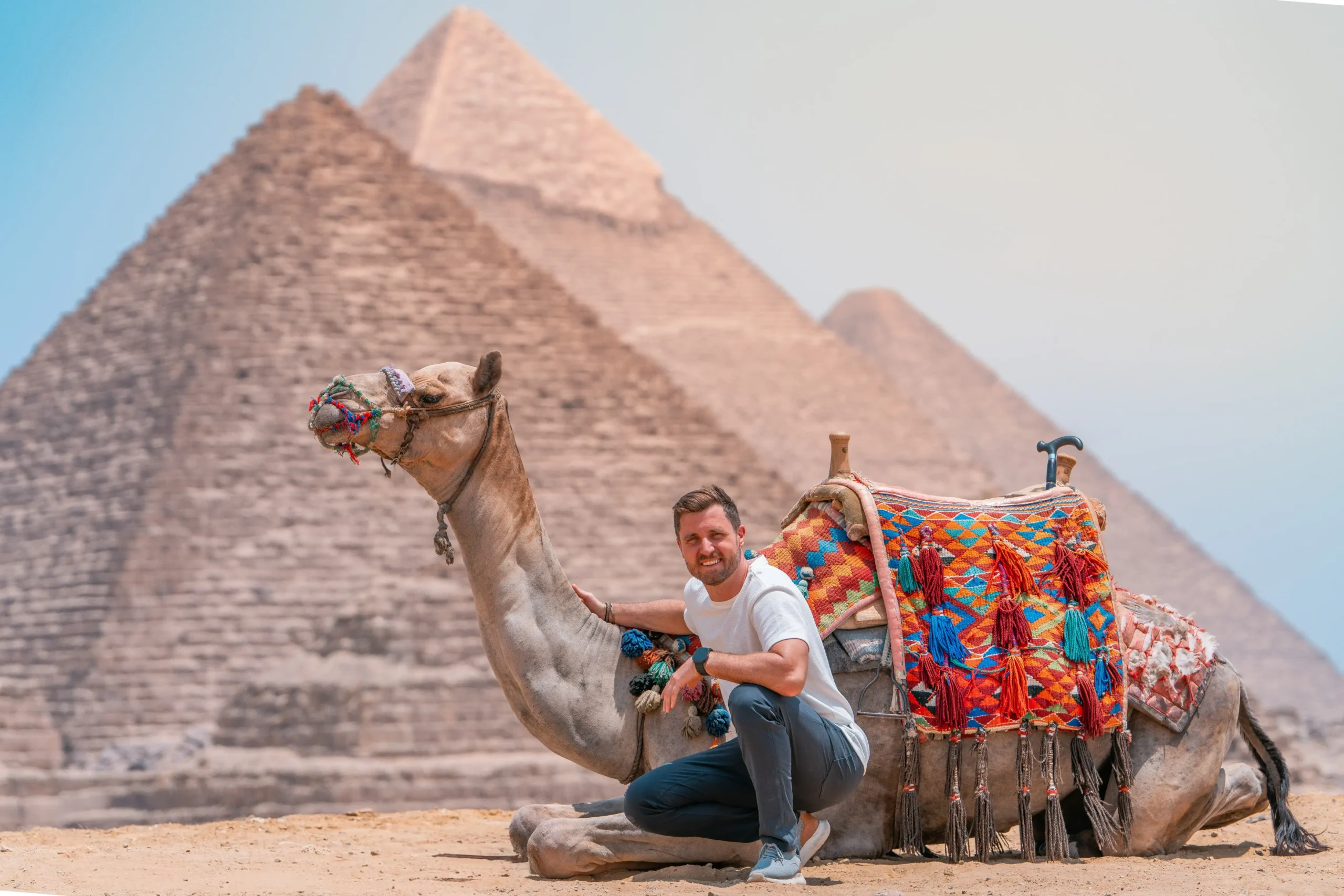 Giza Pyramids Photoshoot & tour with Jumping Horse, Camel, Sphinx